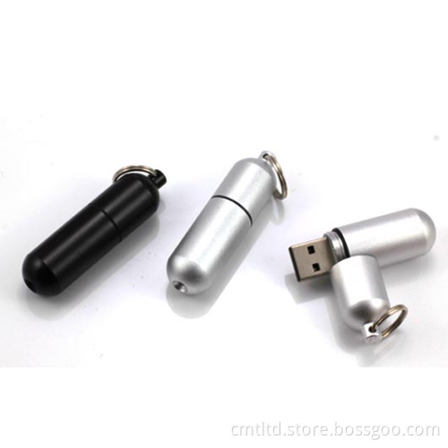 Metal Promotional Custom USB Flash Drive Bullet Style (MT004)